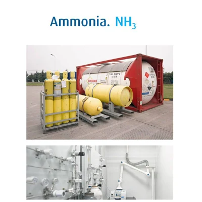 Prezzi di fabbrica riempiti di ammoniaca purificata Nh3 Ammoniaca di purezza ultraelevata